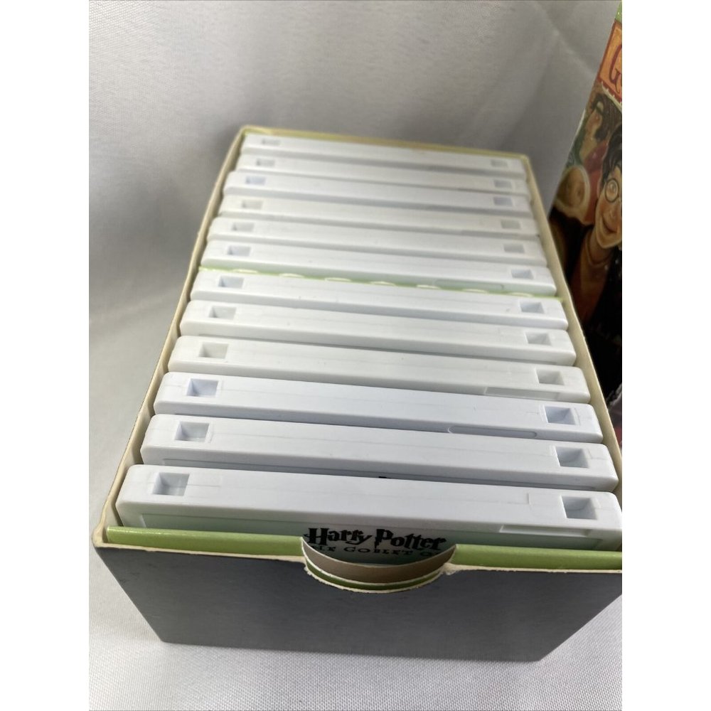Harry Potter & The Goblet Of Fire Audio Book 12 Cassettes 20 hour TESTED & WORKS - Picture 4 of 9